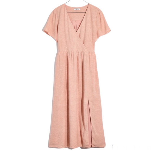 Madewell Dresses & Skirts - NWT Madewell Linen-Blend Clara Midi Dress size M